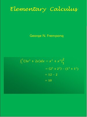 cover image of Elementary Calculus
